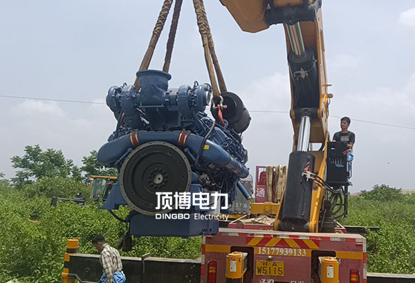 柴油發電機組吊裝